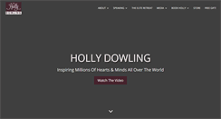 Desktop Screenshot of hollydowling.com
